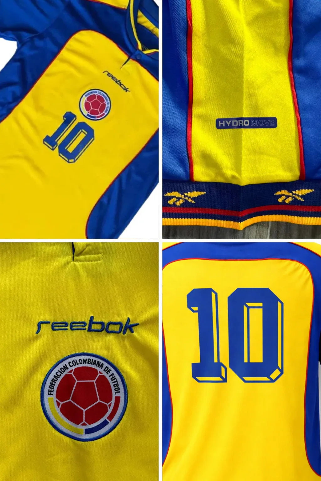 CAMISETAS RETRO SELECCIÓN COLOMBIA