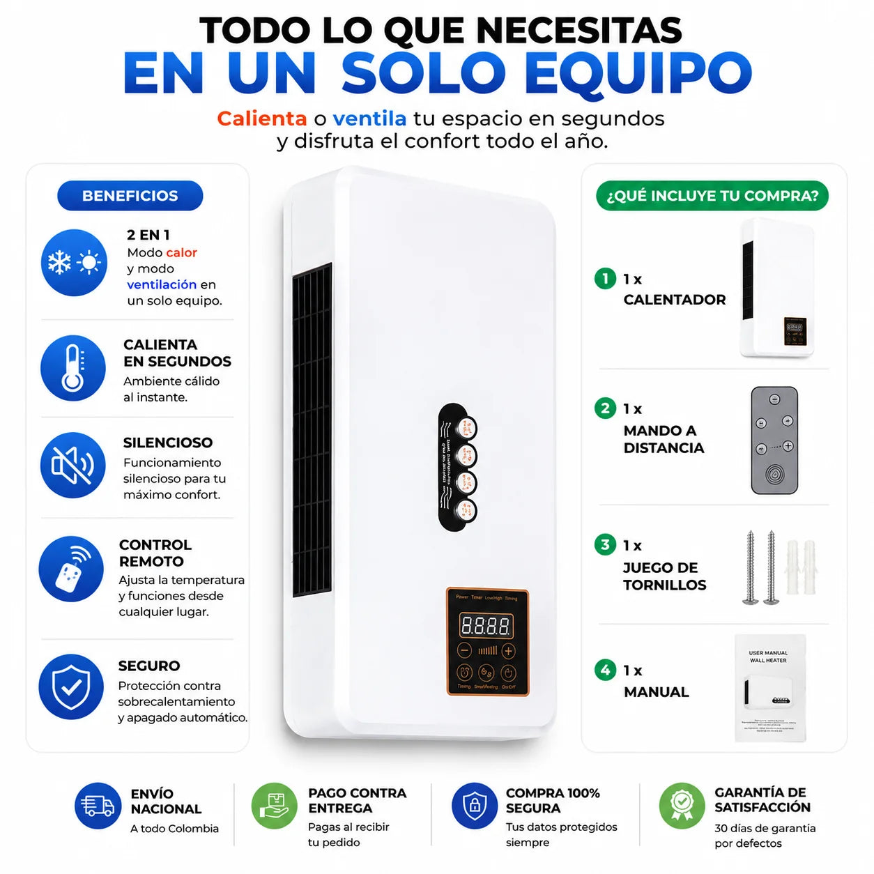Aire Acondicionado Frio y calor