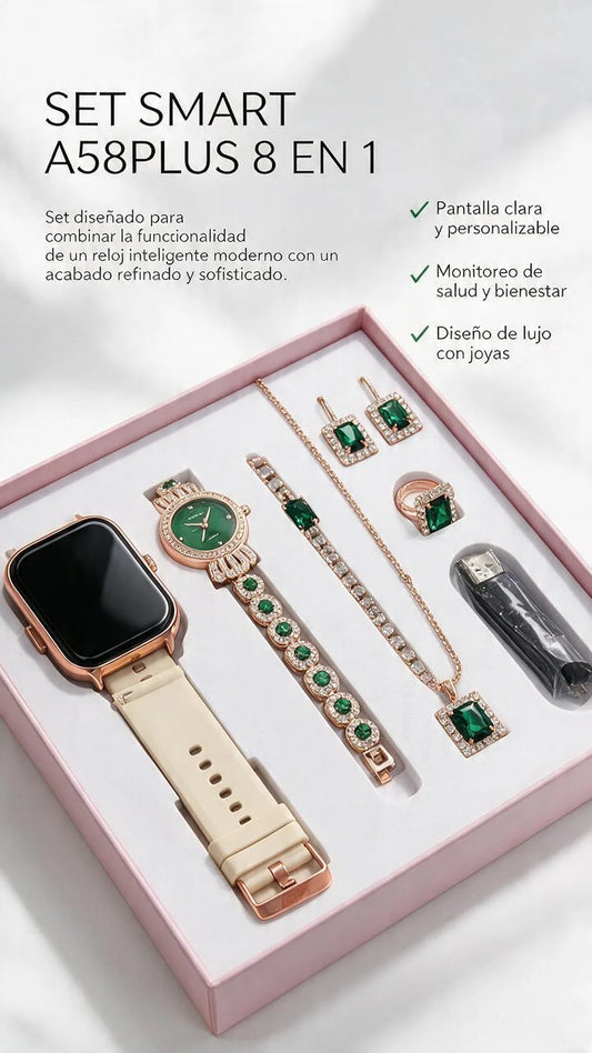 SET SMART A58PLUS 8 EN 1