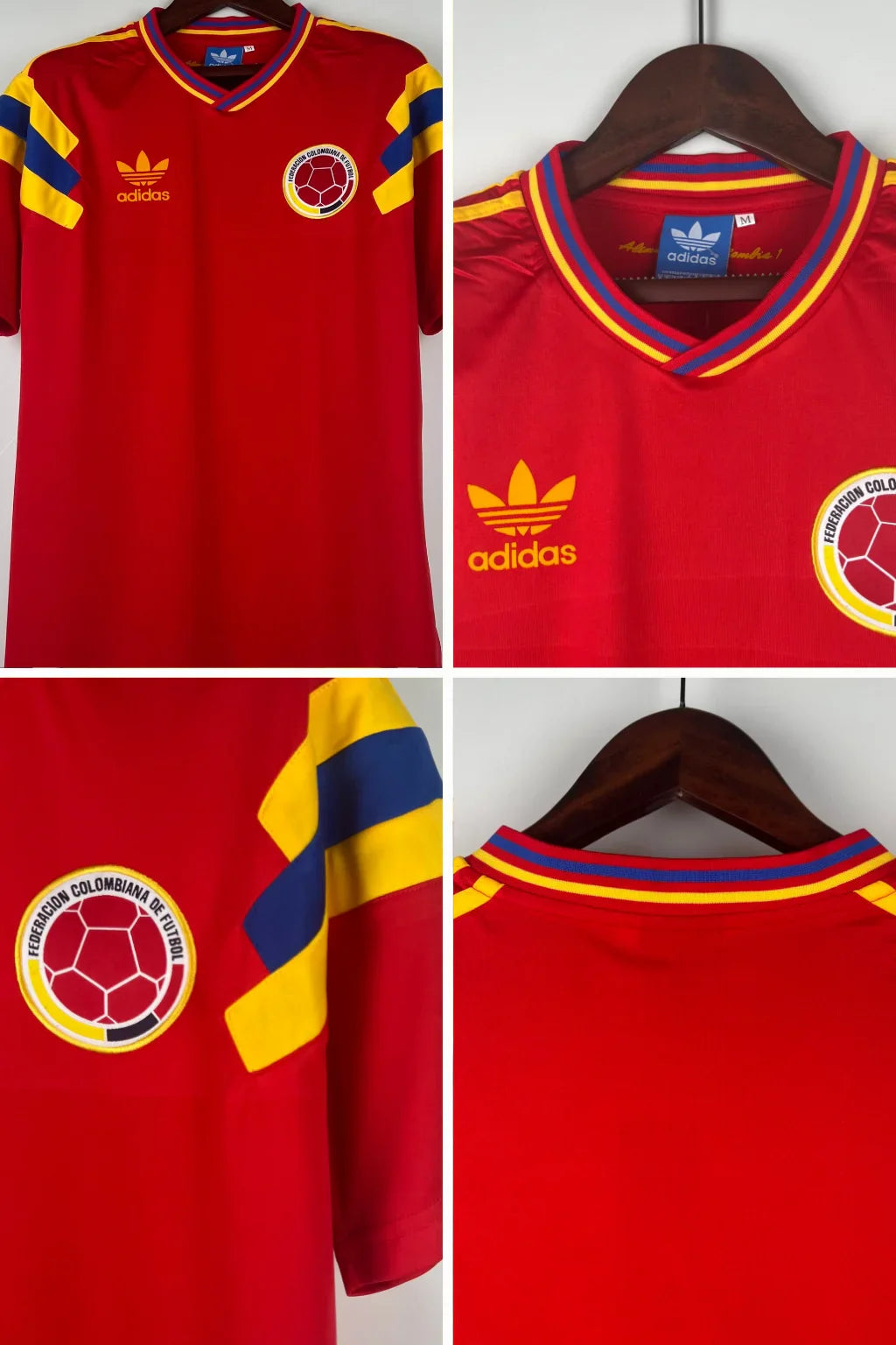 CAMISETAS RETRO SELECCIÓN COLOMBIA
