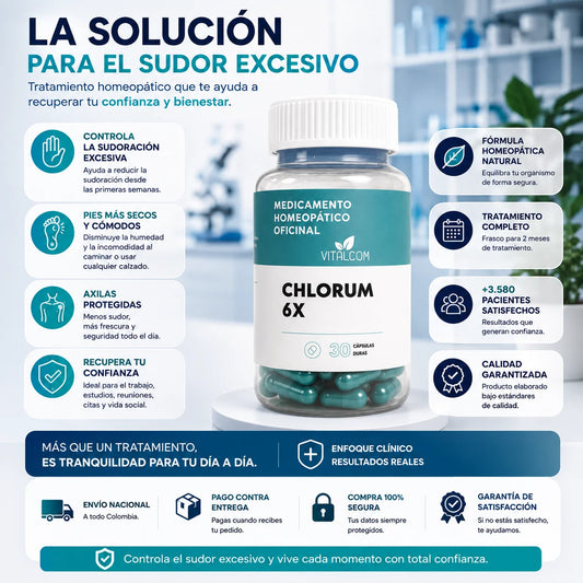 CHLORUM ANTISUDORACIÓN